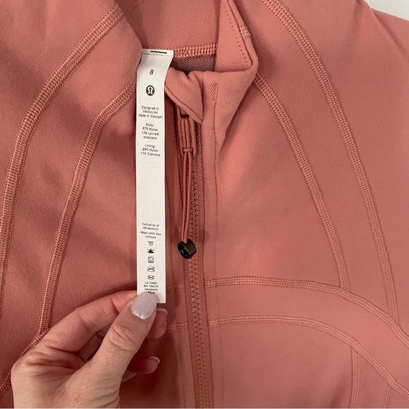 Lululemon Define Jacket - soft peach - Picture 5 of 5